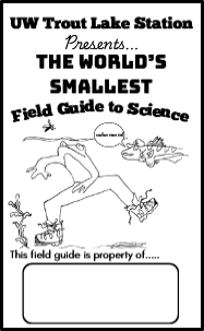 The front cover of issue 2 of a mini field guide series, titled "The World's Smallest Field Guide to Science."